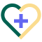 Heart icon showing healthcare expertise